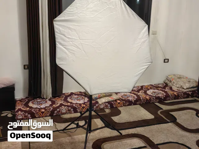 استاند اضائة حجم كبير 285 واط  Bi ثلاث درجات ابيض صحراوي اصفر مع ريموت تحكم