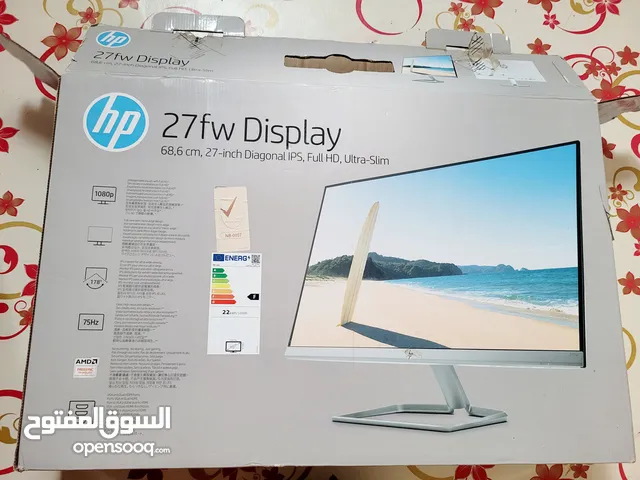 شاشة hp IPS Full HD 27 بوصة ((تم تخفيض السعر)) من 200 الى 180