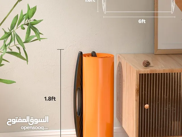 سجادة العاب اللياقه البدنيه و الخفه المنزلقه مع الخف