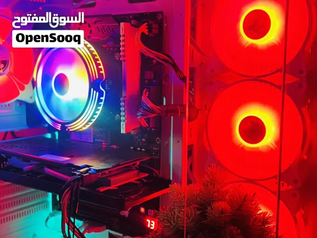 Pc جديد سعر 450 مستخدم فقط اسبوع بيسي للالعاب والدراسه والعمل اداء جميل ومتوافق تفاصيل بالوصف