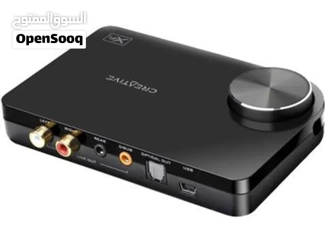كرت صوت اسود creative sound card