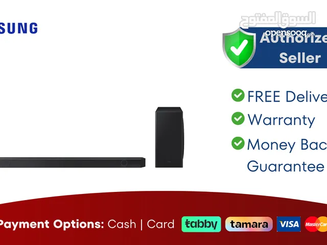 Samsung 5.1.2 Channel Q Series SoundBar Brand New 1 Year Warranty FREE Delivery