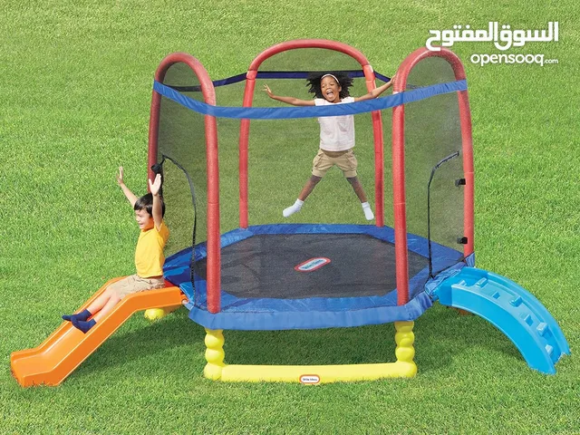 بيع وتركيب نطاطات ترامبولين بجميع المقاسات!تجهيز كافه الروضات والحضانات بالعاب داخليه وخارجيه