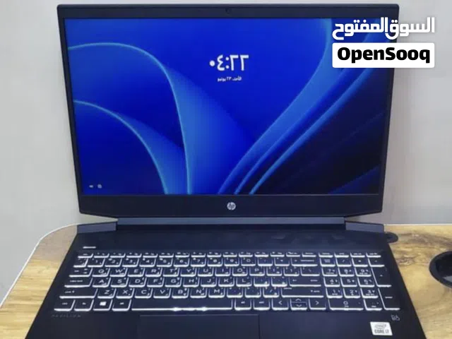 للبيع لابتوب جيمينج HP Pavilion Gaming Laptop 16-20 مستعمل شبه جديد خارق للالعاب والبرامج القويه