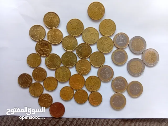 عملات  معدنيه اليورو