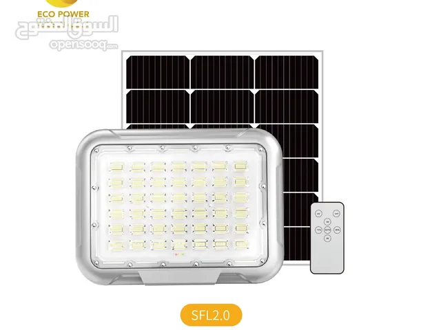 كشاف طاقة شمسية 500 واط أصفر Solar flood light 500W (warm white)