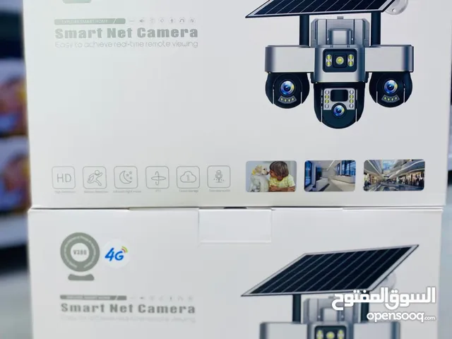 كاميرا طاقة الشمسية 3 عدسات 360درجه