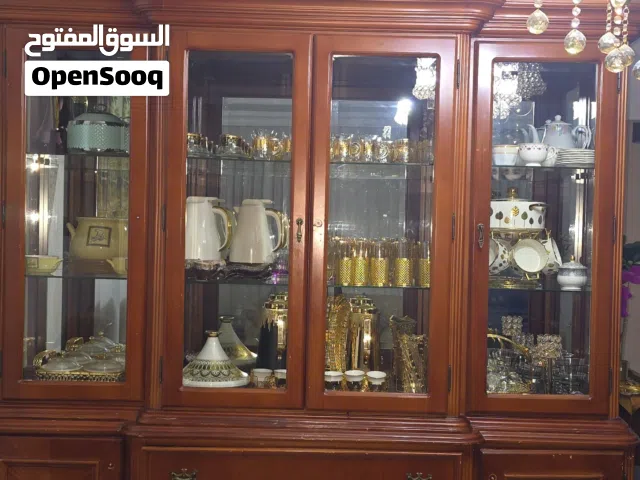 بوفيه خشب لاتيه اصلي استعمال سنه ونص