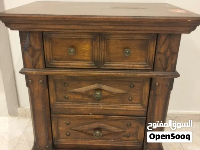 Matching dresser with mirror and bedside cabinet