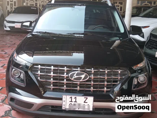 هونداي فينو 2024 لون اسود ملكي حادث بسيط فول مواصفات بصمه سلايد