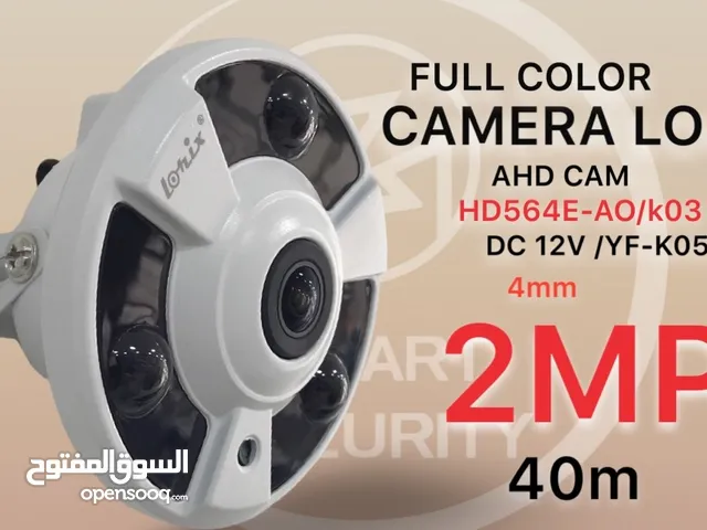 كاميرا مراقبه لوريكس CAMERA LORIX  2MP   FULl COLOR  4mm HD525-CO/F22    DC 12V /YF-F33-O  40M