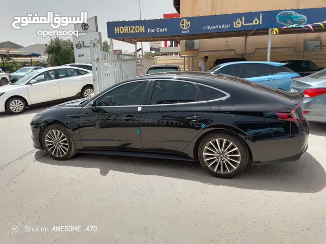 هونداي سوناتا 2021 وارد كوريا 7جيد مجمرك أو بدون جمرك للإعفاءات الجمركية من المستورد مباشره