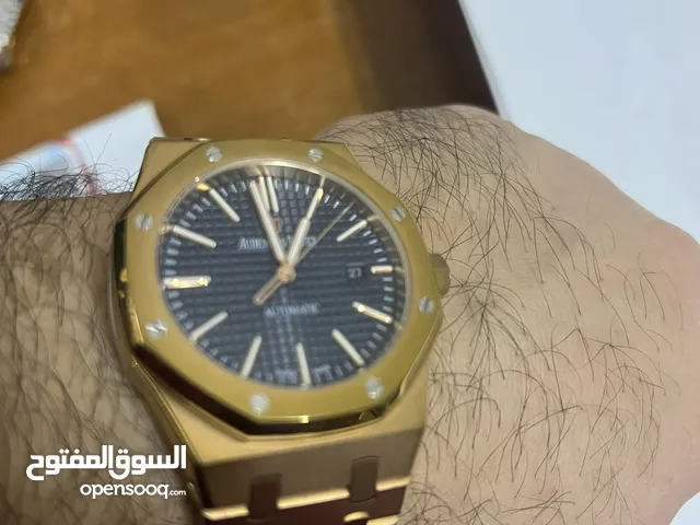 ساعه AP سوبر ماستر كوالتي روزكولد لون مميز مكينه كشف