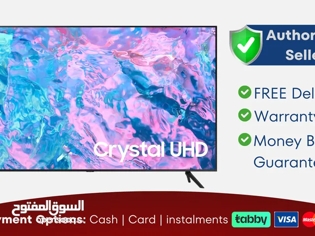 Samsung 55 inch Smart TV - 4K - Brand New - 1 Year Warranty - FREE Delivery - 32 43 50 55 65 75 85