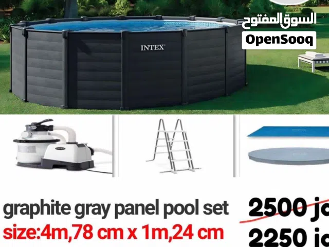 بركة سباحة 4.78 متر دائري 2250 دينار