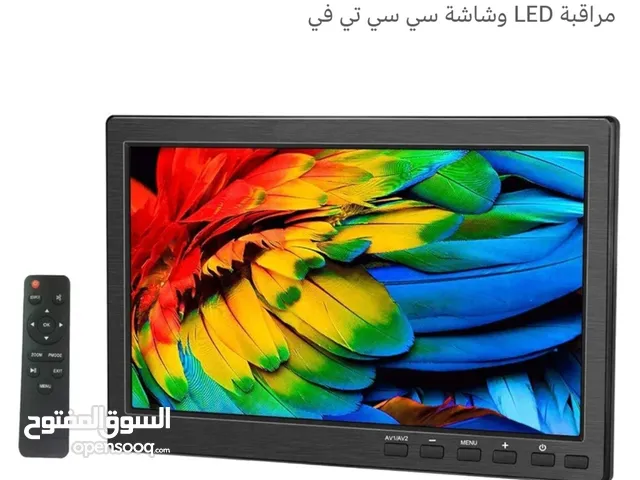 شاشات LED مقاس 10 انش بمنفذ HDMI/BNC/AV/VGA/USB بدقة 1280×800 IPS مع ازرار تعمل باللمس وفيديو وصوت