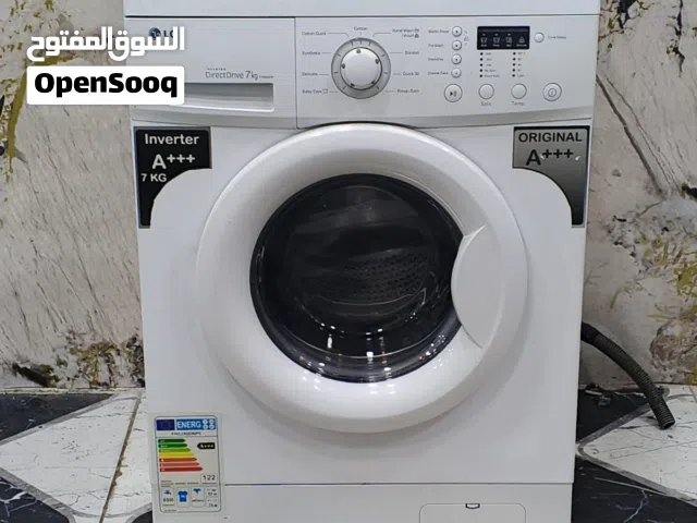 غسالة ال جي دايركت درايف مستعملة بحالة ممتازة جداً 7 كيلو والسعر شامل التوصيل عمان والزرقاء