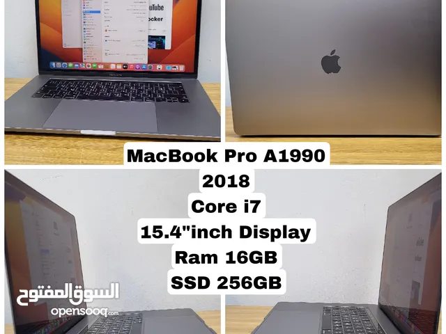 MacBook Pro 15.4 inch A1990 (2018)