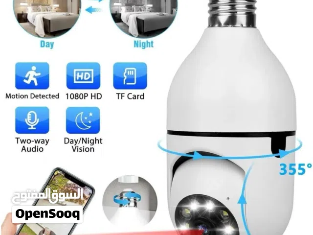 كاميرا مراقبة ذكية بزاوية دوران 360°