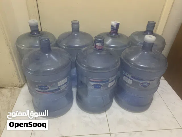 Al bayan empty Water bottles ( 20 litres)for sale 2 for each 12 for all ( 7 bottles)