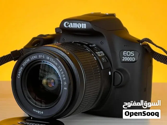 لبيع كامرت تصوير احترافيه شبه جديد استخدام فتره بسيطه EOS2000D