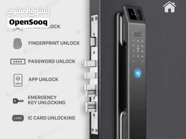 قفل ذكي مع شاشه مع شبكة الواي فاي