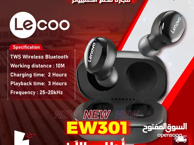 سماعات اذن اصلية من ليكوو بلوتوث عالية الجودة Lenovo Lecoo EW301 Earphone HD Audio