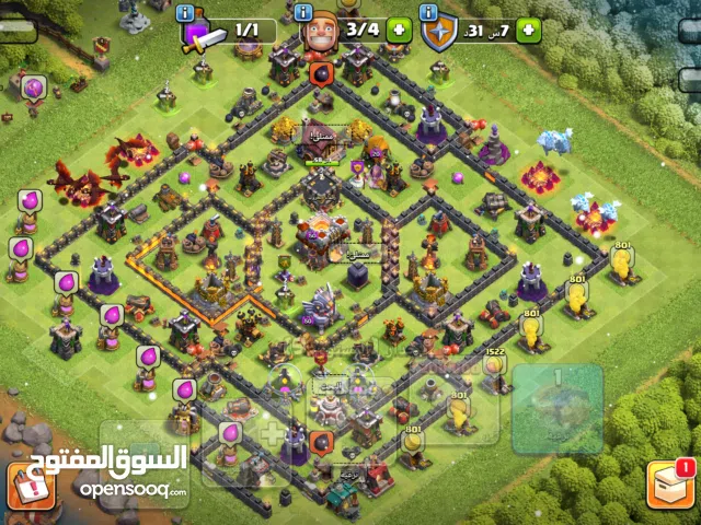 Clash of Clans Accounts and Characters for Sale in Sana'a
