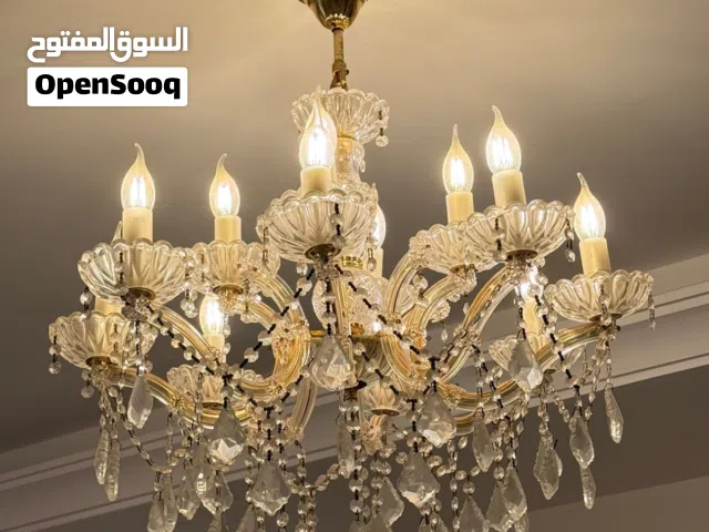 نجف كريستال نظيف بدون اي عيوب