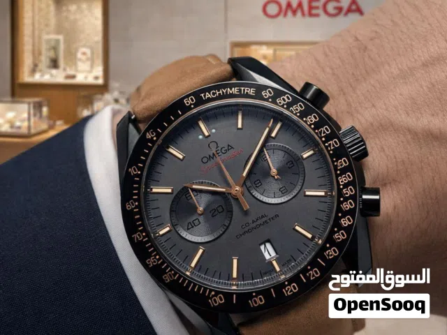 اوميقا  جلد رجالي  بطاريه نضيف جوده عاليه عرض خااااص