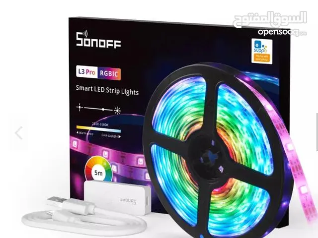 سونوف حبل الانارة الذكي يعمل مع اليكسا جوجل هومSonoff L3 Pro 5m