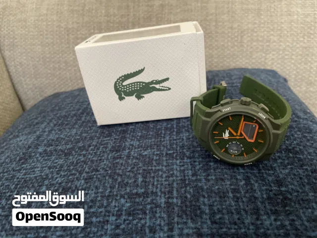 ساعة لاكوست الرياضية