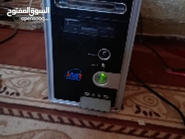 كمبيوتر مستعمل بحاله جيده نوع jmt مع شاشه بحاله ممتازه نوع DELL