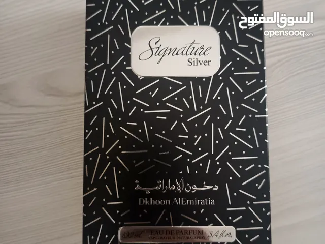 عطر رجالي دخون الإماراتية 100مل ( signatuse silver ) أصلي