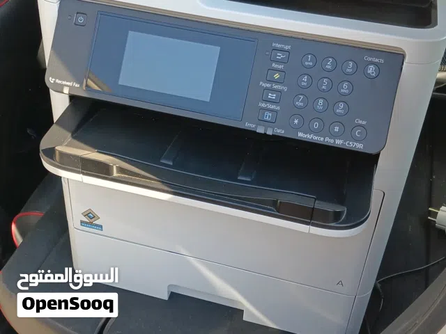 طابعة ايبسون نظيفة