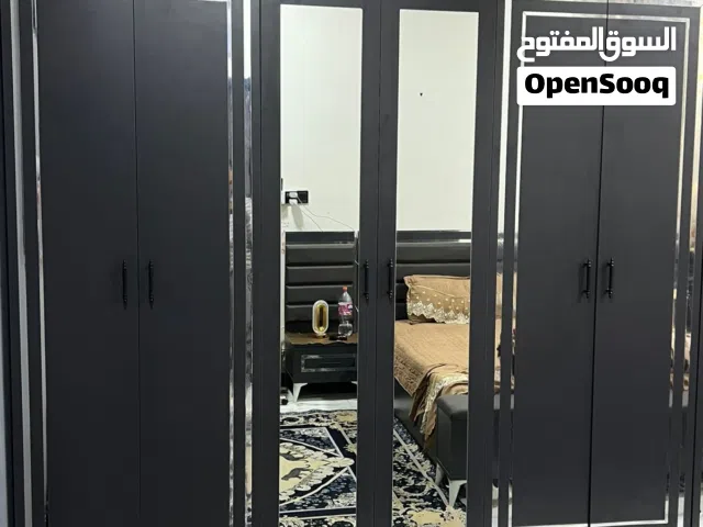 غرفة نوم تركي نوع الخشبHDFنوعية جيدة 6قطع مع الشازلون وطابورية