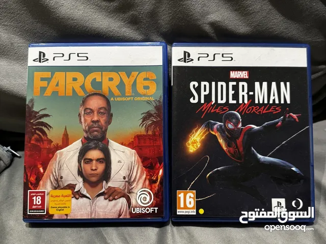 Far cry and Spider man for PS5