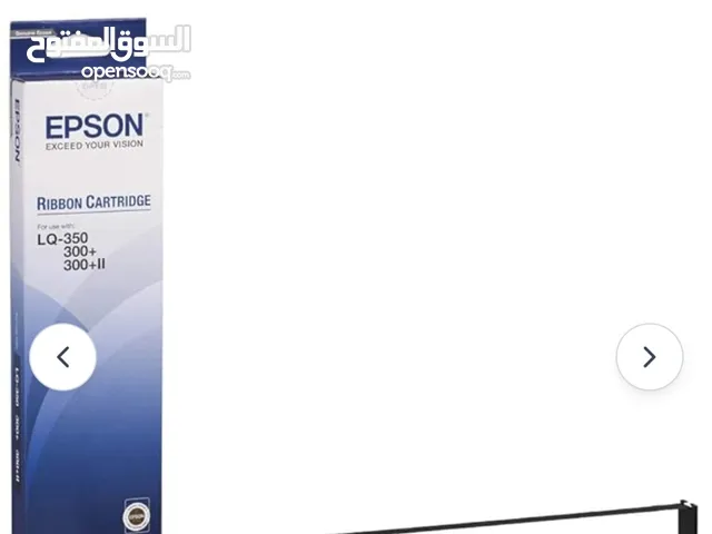 Epson C13S015633 Ink Ribbon Cartridge for LQ-350 / 300 / + / + II 2.5 Million Characters Nylon Black