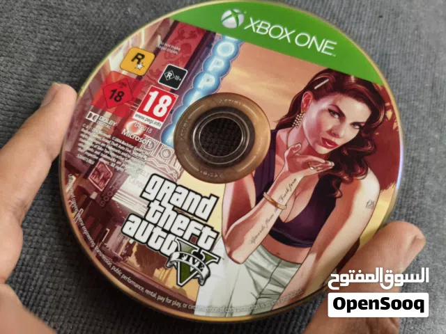 قرص GTA V  شغال نضيف كما موضح بالصورة