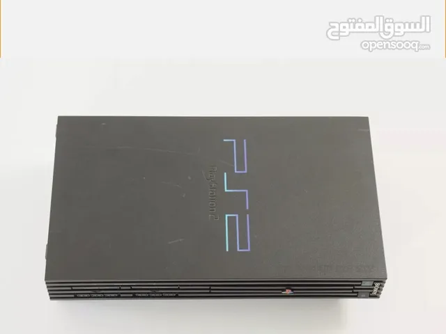 بلايستيشن 2 مستعملة مهكرة معاها قيرين ومومري و 10 العاب