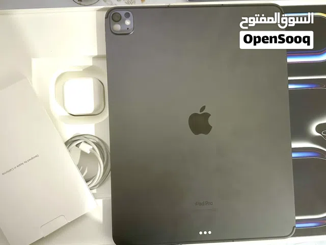 iPad Pro  13 inch m4 256 جيجا  بيدعم   شريحه   نضيف جداااا بطاريه   95