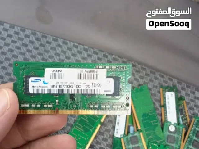 اكسسوارات كمويتر مستعملة رامات ولوحات وماوس وكيبوردات حسب الصور الموجودة