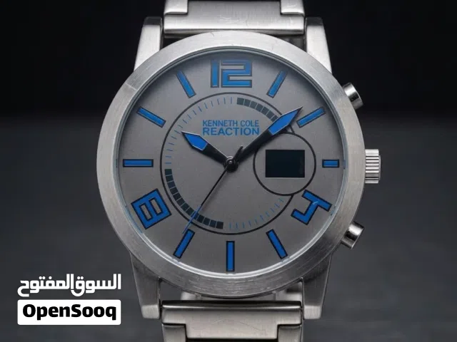 ساعة كينيث كول أوريجينال (Kenneth Cole Reaction RK3212) - تصميم رياضي أنيق (أنالوج + رقمي)