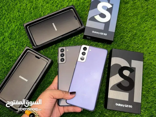 مشغل  Samsung S21 plas 5G رام 16 جيجا 128 و 256 متوفر امريكي وعربي أغراضة والكرتونه متوفر توصيل
