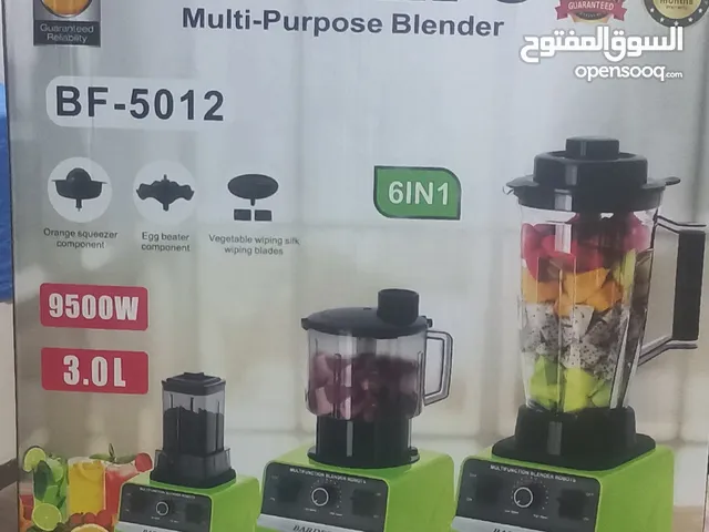 خلاط 6*1 جديد لجميع استخدامات المطبخ بقوة 9500 وات