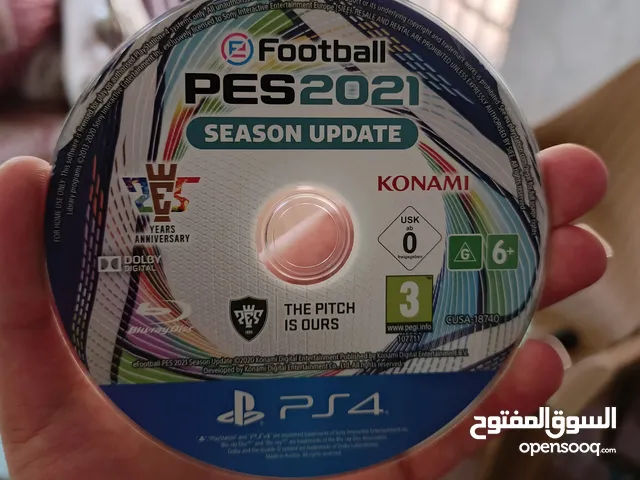 للبيع أدين ps4 اصلي و سيديه بيس 2021 و مورتال كومبات