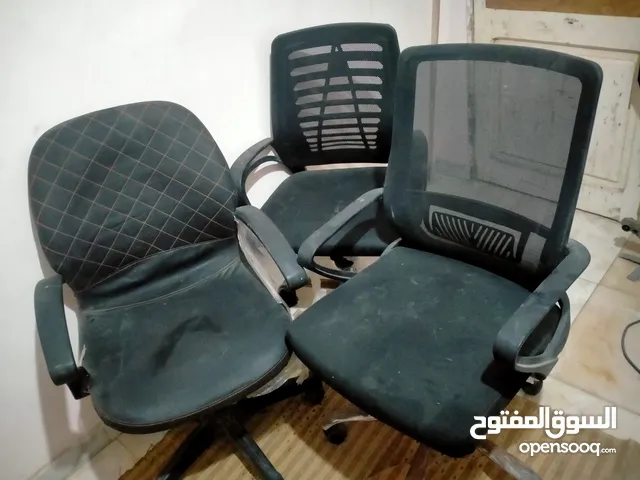 كراسي مكتب 2شبك و1 جلد