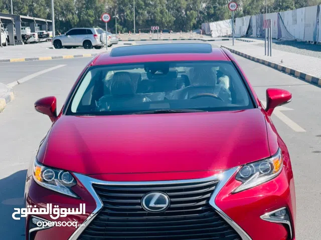 2018 LEXUS ES350 MAROON FULL OPTION IMPORT FROM USA