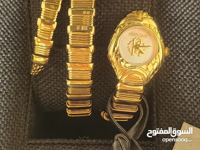 ساعة روبيرتو كفالي فاخرة جديدة للبيع