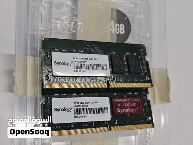 Official Synology RAM 2×8GB DDR4 - رام سينولوجي الرسمي 2×8 جيجا بايت